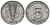 ГДР 5 пфеннигов 1949 A KM 2 алюмний 188-154