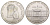 США 1 доллар 1992 D, 200 лет Белому Дому KM 236 серебро BU 11-266-12