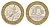 Франция 10 франков 1989 KM 964.1, Le Franc 375.3 биметалл 4652-444