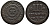 Оснабрюк 3 пфеннига 1726 Kennepohl 481 медь 75-533