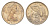 Новая Зеландия 5 центов 1971 Елизавета II (1952-2022), ящерица гаттерия KM 34 медно-никель 4651-166