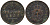 Пруссия 1 пфенниг 1851 A, Фридрих Вильгельм IV (1840-1861) KM 451 медь 4549-732