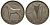 Ирландия 1/2 кроны = 2 шиллинга 6 пенсов 1931 лошадь KM 8 серебро 633-331