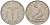 Бельгия 1 франк 1922 BELGIQUE KM 90 никель 4143-557