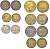 АВСТРИЯ ЛОТ ИЗ 7 МОНЕТ (1, 1, 2, 10, 20, 20, 50 ГЕЛЛЕРОВ) 1915 ЛАГЕРНЫЕ ДЕНЬГИ, ЛАГЕРЬ ДЛЯ РУССКИХ ВОЕЕНОПЛЕННЫХ ФРАЙШТАДТ (Freistadt O.O.) ( (Oberosterreich) ВЕРХНЯЯ АВСТРИЯ), БУКВЫ KGL АБРЕВИАТУРА Kriegsgefangenenlager, НОТГЕЛЬДЫ, 1, 2, 20 ГЕЛЛЕРОВ МА