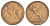 Великобритания 1 пенни 1873 Виктория (1837-1901) KM 749.2, Spink 3955 бронза 4112-644