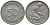 ФРГ 50 ПФЕННИГОВ 1950 F KM 109.1, J. 384 медно-никель 112-153