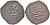 Индия, Калат (Kalat) 1 фалус АН1295 Khufafad Khan (AH1274-1311) (1857-1893AD), вес 3,86 гр. KM 21 медь 00-00