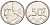 БЕЛЬГИЯ 50 ФРАНКОВ 1987 BELGIE, БОДУЭН I (1951-1993) KM 169 никель 106-441