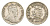 Цейлон 25 центов 1903 Эдуард VII (1901-1910) KM 98 серебро 75-935
