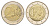 Латвия 2 евро 2014 KM 156 биметалл UNC 4648-944