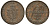 Саксония 2 пфеннига 1864 В, Иоганн (1854-1873) KM 1217, Jaeger 121, AKS 155 медь 4556-946