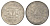 Непал 1 рупия 1951 BS 2008 KM 726 серебро 1526-1133