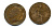 Великобритания 1 пенни 1920 Георг V (1910-1936) КМ 810, Spink 4051 бронза 47-324