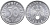 Германия 50 рейхспфеннигов 1940 D KM 96, J.372 алюминий UNC 00-821-75