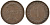 Германия 1 рейхспфенниг 1935 F KM 37, J. 313 бронза 4124-131