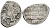 Русское Царство копейка 1547-1584 Иван IV Васильевич, Псковский  монетный двор, 0,66 ГР ГиК №95 серебро 262-165