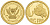 Конго 100 франков 2013 серия большая пятерка, носорог золото PROOF 00-804-19