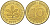 ФРГ 10 ПФЕННИГОВ 1971 J KM 108, J. 383 сталь плакированная латунью 219-442