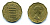 Великобритания 3 пенса 1953 Елизавета II (1952-2022) KM 886, Spink 4152 никель латунь 4383-311
