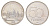 Венгрия 50 форинтов 2006 KM 789 латунь плакированная медно-никелем UNC 3459-1154