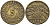 Германия 5 рентенпфеннигов 1924 D KM 32, J. 308 алюминиевая бронза 4151-666