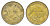 Тунис 1/2 динара 1976 FAO, сбор урожая KM 303 медно-никель 4395-746