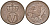 Норвегия 2 эре 1972 глухарь, Улаф V (1958-1991) KM 410 бронза UNC 4582-536
