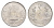 Индия 1 рупия 2014 монетный двор звезда KM 394 нержавеющая сталь UNC 4650-1116
