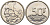 БЕЛЬГИЯ 50 ФРАНКОВ 1987 BELGIQUE, БОДУЭН I (1951-1993) KM 168 никель 119-855