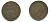 Великобритания 1 пенни 1918 Георг V (1910-1936) КМ 810, Spink 4051 бронза 80-1024