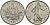 Франция 5 франков 1990 KM 926a медно-никель плакированный никелем 4120-444
