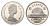 Канада 5 центов 1983 Елизавета II (1952-2022), бобр KM 60.2a никель PROOF 413-3241