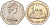 Остров Мэн 50 пенсов 1984 АА, мотогонки, Елизавета II (1952) KM 126 медно-никель UNC 4583-636