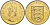Джерси 1/12 шиллинга 1957 Елизавета II (1952-2022) KM 21 бронза 3996-321
