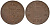 Дания 5 эре 1973 S; B, Маргрете II (1972- ) KM 859.1 железо плакированное медью    4602-711