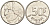 Бельгия 50 франков 1992 Belgique KM 168 никель 4126-255
