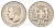 Греция 10 драхм 1968 год-тип, Константин II (1964-1973) KM 96 медно-никель UNC 4667-832