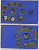 ФРГ государственный набор из 10 монет 1982 J    PROOF  3-5-3-07