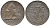 БЕЛЬГИЯ 2 САНТИМА 1863 BELGES KM 4.2 медь 34-335