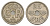 Дания 25 эре 1924 HCN, Кристиан X (1912-1947) KM 823 медно-никель 4638-643