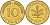 ФРГ 10 пфеннигов 1991 D KM 108, J. 383 сталь плакированная латунью 4175-814