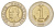 Турция 1 лира 2005 Кемаль Ататюрк KM 1169 биметалл 4648-757