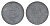 Айблинг 10 пфеннигов ND Funck 7.2, Men05 191.2, Men18 289.2 цинк 4636-1134