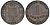 Саксен-Кобург-Гота 1 пфенниг 1865 B, Эрнст II (1844-1893) KM 136, Jaeger 276, AKS 114 медь    413-6714