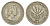 Кипр 50 милей 1955 Елизавета II (1952-2022) KM 36 медно-никель 4678-1056