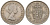Великобритания 1 шиллинг 1958 Елизавета II (1952-2022), Шотландский герб KM 905, Spink 4148 медно-никель 4601-451
