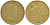 Монако 10 сантимов 1976 Ренье III (1949-2005) KM 142 алюминиевая бронза 188-1049
