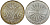 ФРГ 10 МАРОК 1972 J, ОЛИМПИАДА, СПИРАЛЬ J 401b, KM 134.1 серебро aUNC 1522-342