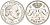 Монако 5 франков 1971 Ренье III (1949-2005) KM 150 медно-никель плакированный никелем XF 4517-322